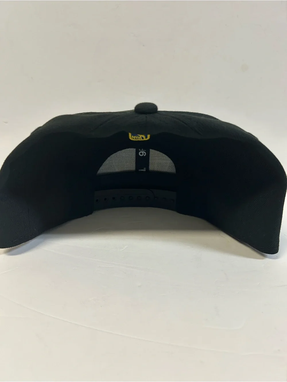 New Era Black and Yellow Golden State Snapback Hat